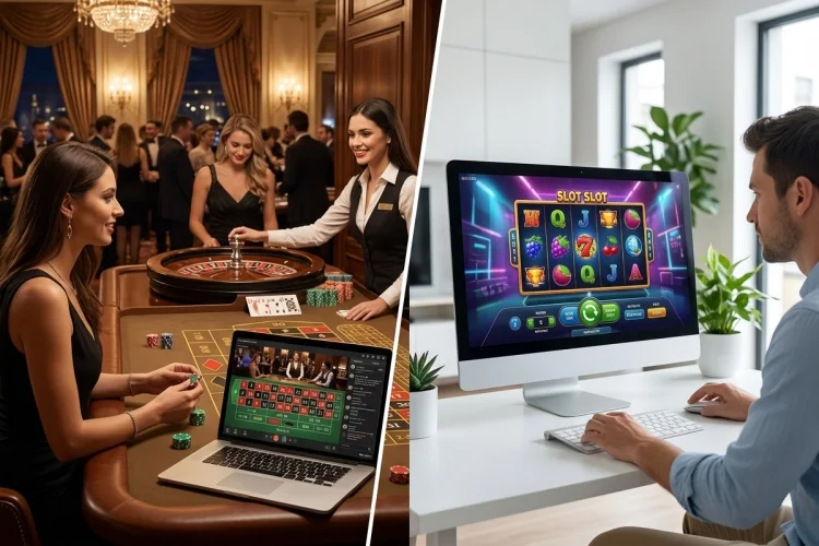 Live Casino vs Digital Casino Games: Which Experience Is Better?