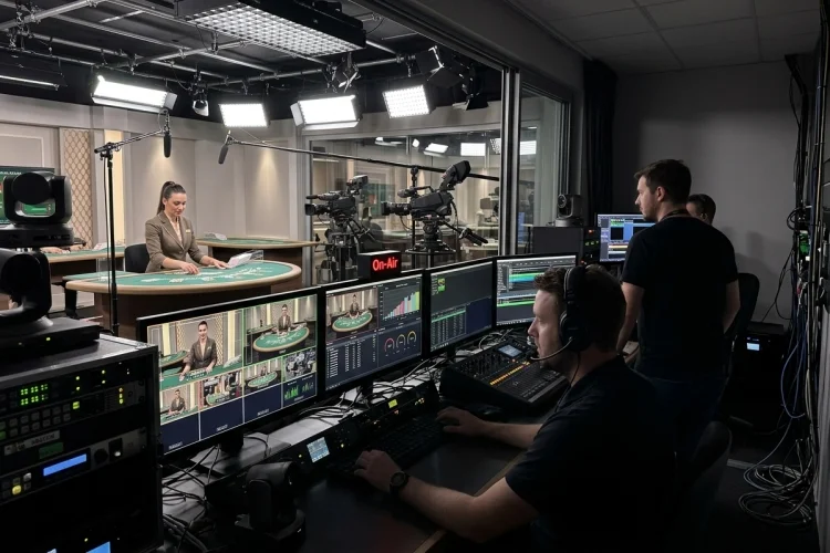 How Live Casino Studios Produce Real-Time Games With Modern Tech
